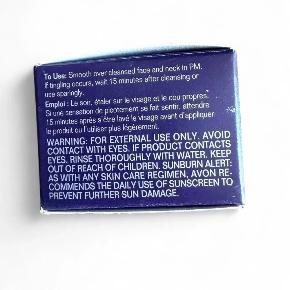 NIB Avon Anew Platinum Night Cream Travel Size 0.5oz